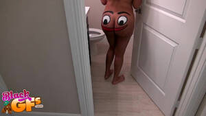 Black Gfs Jayla Foxx Porn - Jayla Foxx drew a smiley on her huge ass and gets cum glazed | Any Porn