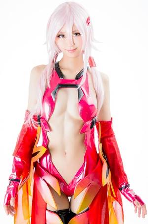 cartoon porn selber flash costume - Guilty Crown Inori cosplay...the accuracy is unreal