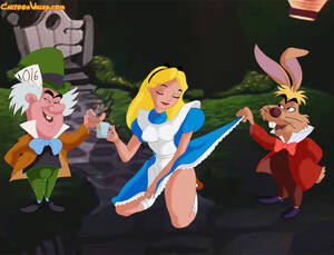 alice in wonderland xxx cartoons - Alice in Wonderland porn