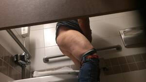 bathroom hidden cam - Men's toilet spy cam shitting - ThisVid.com