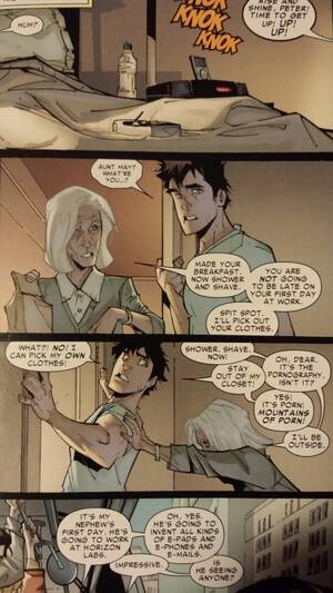 Aunt Porn Comic - Aunt May and Porn : r/Marvel