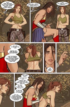 Lara Croft Porn Story - Some more Wonder Woman/Lara Croft by Stjepan Sejic. : r/DCcomics