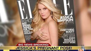 Jessica Simpson Sex Porn - Jessica Simpson's nude pregnant pose | CNN