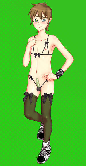 Crossdressing Ben 10 Porn - Rule 34 - 1boy ben 10 ben tennyson condom condom on penis crossdressing  drekoraider femboy lingerie male only scrotal lingerie solo male tagme trap  | 3867520