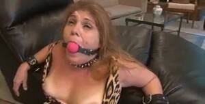 Mature Ball Gag - BoundHub - Mature woman ball gagged