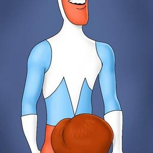 Anime Clown Girl Porn - Toon hero Spiderman shoot a big load of cum on clown girl tits.