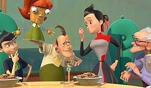 Meet The Robinsons Mom Porn - Fanny talks to Herbert Garrison and Mr. Hat.