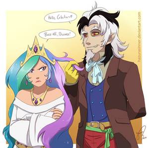 mlp sexy pregnant naked - And then the King of Chaos was turned into stone once again. Other My  Little Pony humanizations, this time I made Discord and Celestia. The dra.