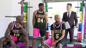 basketball team - Free Tutor's Wife Drilled & double penetration'd By The Basketball Team -  Cory Follow - TabooHeat Porn Video HD