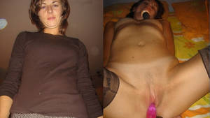 Before After Wife Sexy - WifeBucket Pics | Before-after bondage pics of submissive amateur wife