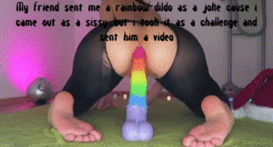 Anal Dildo Captions - Anal - Porn With Text