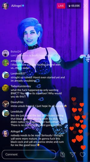 Angie Porn Youtubers - Rule 34 - ai angel angelica angie artificial intelligence camgirl instagram  streaming virtual youtuber vtuber waifusito youtube youtuber | 6469394