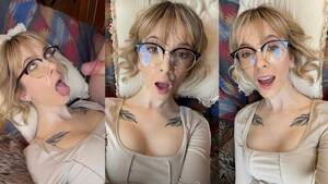 huge facial british - HUGE FACIAL ON BRITISH GIRL WITH GLASSES - Mobile Porn & xxx videos -  18Dreams.Net