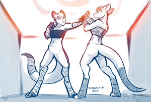 Kangaroo Boxing Porn - 74563 - safe, artist:twokinds, kangaroo, mammal, marsupial, anthro, arm  wraps, bottomless, boxing, breasts, butt, duo, duo female, female, females  only, hair, leg wraps, nudity, partial nudity, standing, tail, tail wraps,  wraps - Furbooru