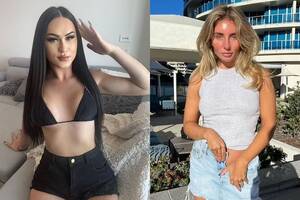 Female New Porn Starlets - The female porn stars heading to Schoolies for content.