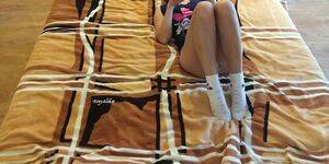 girls caught on hidden cam - 18-year-old teen girl caught while watching porn. Hidden camera -  Tnaflix.com