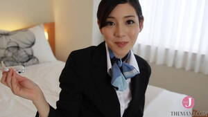 asian stewardess facial - Pretty Japanese flight attendant has a secret desire to get banged hard for  huge facial - XNXX.COM