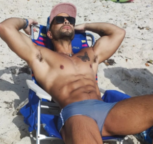 french nude beach cum - Steamy bathroom selfies are just the tip of the iceberg for JosÃ© LÃ³pez,  newly crowned Mr. Gay World - Queerty