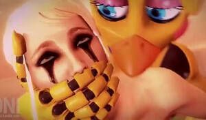 Cartoon Anal Porn Tumblr - Blonde with dripping mascara endures painful anal in animated porn