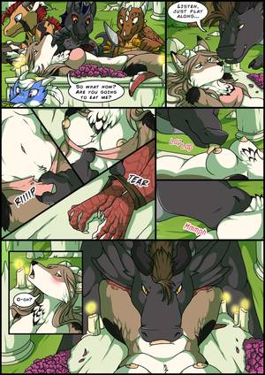 Furry Porn Comic Princess Rush - 