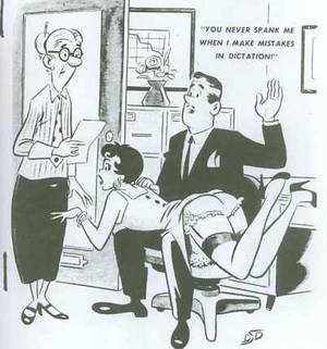 cartoon spanking videos - ... there was nothing more politically incorrect, or fun, than the world as  portrayed by spanking cartoonists.