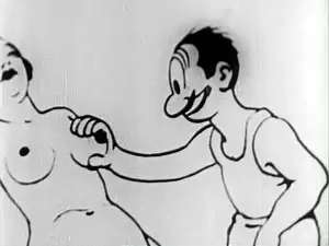 1920 Porn Comics - Animated Busty Babe Fucked by Big Cock Man 1920s: Vintage Cartoon Porn