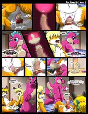 Babysitter Sex Cartoon Comic - e621 2013 age_difference all_fours animal_genitalia animal_penis anthro  anus babysitter backsack bad_parenting balls bed bedroom being_watched  black_fur