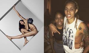 Brittney Smith Boobs Porn - Brittney Griner speaks out to defend her 'itty bitty' breasts in Instagram  images | Daily Mail Online
