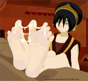 Avatar The Last Airbender Feet - Rule 34 - 1girls avatar the last airbender barefoot clothing cum cum on feet  feet female foot fetish foot focus soles spaceman6331 spread toes text toes  toph bei fong | 3302323