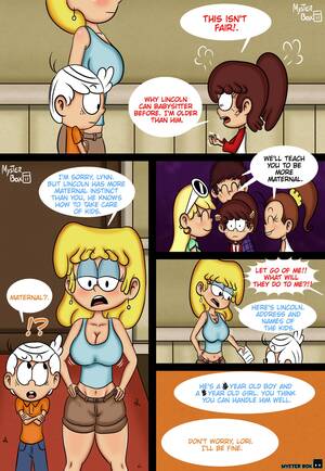 cartoon babysitter fuck - The Loud House - [Myster Box] - He's My Babysitter adult