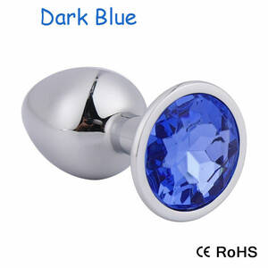 Hd Anal Toy - Chrome Plated Steel Jeweled Anal Butt Plug Massager Adult Sex Toys for Men  Women | eBay