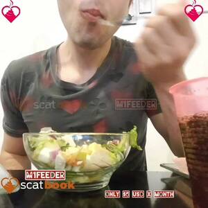 eat shit - Eating food, shitting & eating shit - video 2 - ThisVid.com