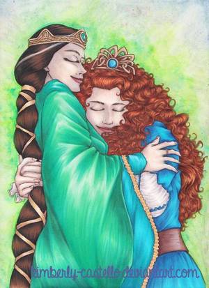 Mom S Brave Movie Merida Porn - Disney: Brave-Merida and Elinor by kimberly-castello