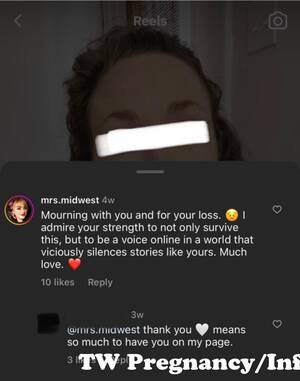 Midwest Homemade Porn Caption - TW: Pregnancy/Infant Loss. Came across this supportive comment from Mrs.  Midwest on a page of a mom speaking out on the dangers of home  birth/midwife care. from www xxx home birth Post -