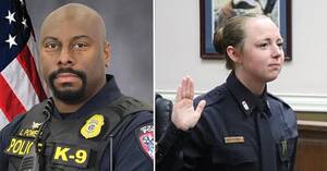 eva angelina gangbang cops - Fired Officer Claims Cop-Gone-Wild Maegan Hall Had a 'Fetish' for Black Men