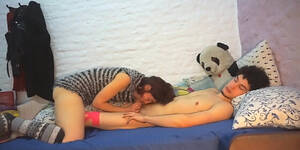 college girl anal fuck at party - Girl Comes Hot From The Party And He Gives Her Her First Anal HD SEX Porn  Video 8:49