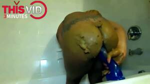 amateur black bbw anal dildo - Ebony BBW Scat Anal Dildo - ThisVid.com