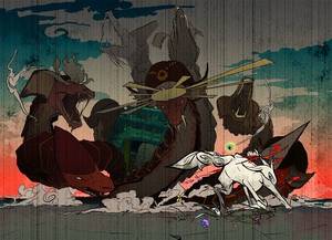 Issun Porn - Pixiv Id 72295, Okami, Yamata No Orochi, Issun-Boshi, Amaterasu