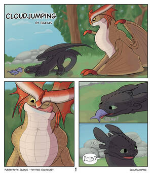 cartoon sex dragon - How totrain your dragon porn comic - comisc.theothertentacle.com