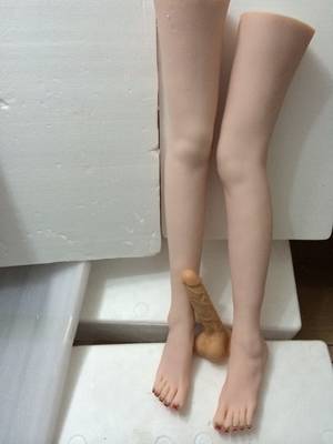 foot health - Young girl's silicone feet legs female foot fetish toys porn adult sex  dolls realistic rubber for