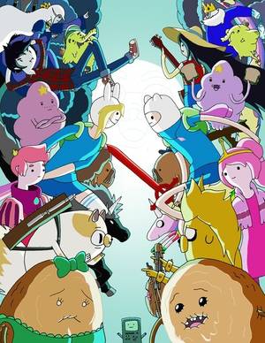 Beemo Adventure Time Porn - Adventure Time Party âšœ Gender Swap. Look at little Beemo down there XD