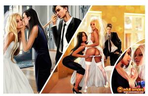 3d Interracial Cartoon Porn Comics Nicole Heat - Nicole Heat - 13 The wedding - AllPornComic