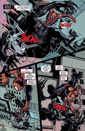 Agent Venom Spider Man Porn - Spider-Man vs. Agent Venom in Venom #3