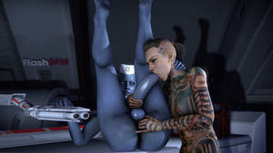 Alien Eyes Porn - Mass effect aliens porn - Rule alien animated asari blue eyes blue skin  body tattoo jpg