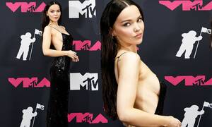 Dove Cameron Pornhub - Dove Cameron looks incredible as she flashes a hint of sideboob in a black  sequined gown at the 2023 MTV Video Music Awards | Daily Mail Online