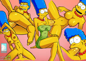 Marge Simpson Blowjob Porn - ... we are sure you will love, check out Marge how she undresses, threesome  sex with Homer Simpson, and gets to lick ass in the strip club. Enjoy!