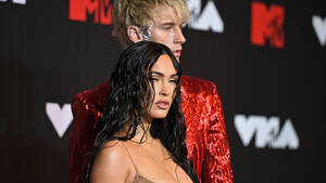 Celebrity Porn Megan Fox - Megan Fox's Naked Dress At The 2021 VMAs Proves She's A Fashion Icon â€“  StyleCaster