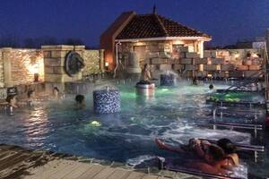 boobs is bathing in a spa - NYC's 'sex spa' is grossing people out