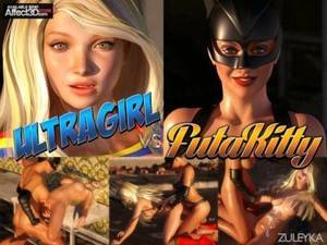 3d Supergirl Porn - [3D] Zuleyka - Ultragirl Vs Futakitty