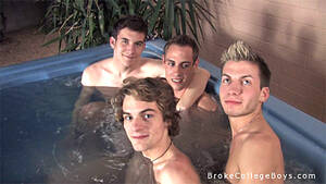 college hot tub - Hot Tub - Gay Porn - Broke College Boys